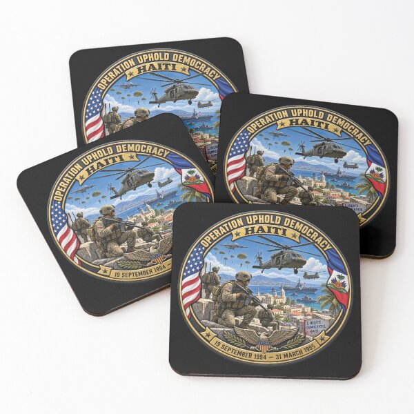 Item preview, Operation Uphold Democracy - Haitai Intervention - 1994 designed and sold by Military Insignia Products.