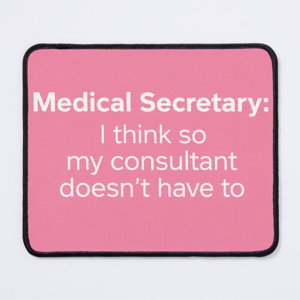 Item preview, Funny Medical Secretary Consultant Thinking Appreciation Gift Mug designed and sold by ArcanePrintsxo.