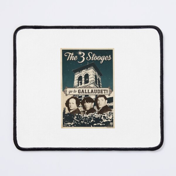 Item preview, Gallaudet & The Three Stooges designed and sold by deafhoops1.
