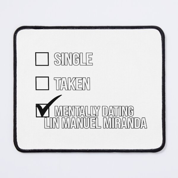 Item preview, Single, Taken, Mentally Dating Lin Manuel Miranda designed and sold by 2000sbabyangel.