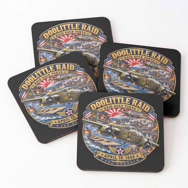 Item preview, Army Air Corps - Doolittle Raid US Hornet Attack Tokyo Japan - Apr 18, 1942 - WWII designed and sold by Military Insignia Products.