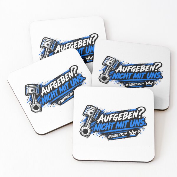 Item preview, Aufgeben? Nicht mit uns. – JP Automotive Motorsport Sticker designed and sold by phl-sn.