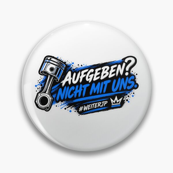 Item preview, Aufgeben? Nicht mit uns. – JP Automotive Motorsport Sticker designed and sold by phl-sn.