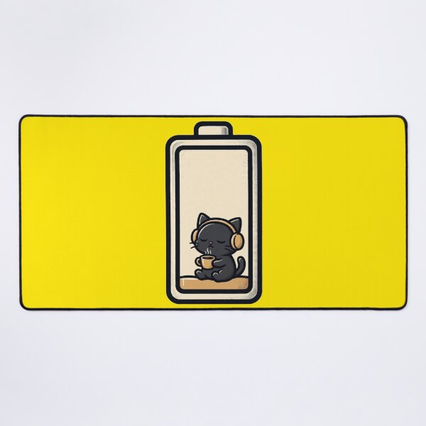 Item preview, Social Battery 2% Cat – Introvert Funny Minimalist Design designed and sold by Aries Creation Store.