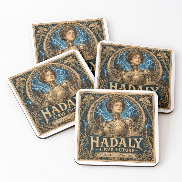 Item preview, Hadaly – L’Ève Future 1886 – Victorian Android Science Fiction designed and sold by Past in Threads.