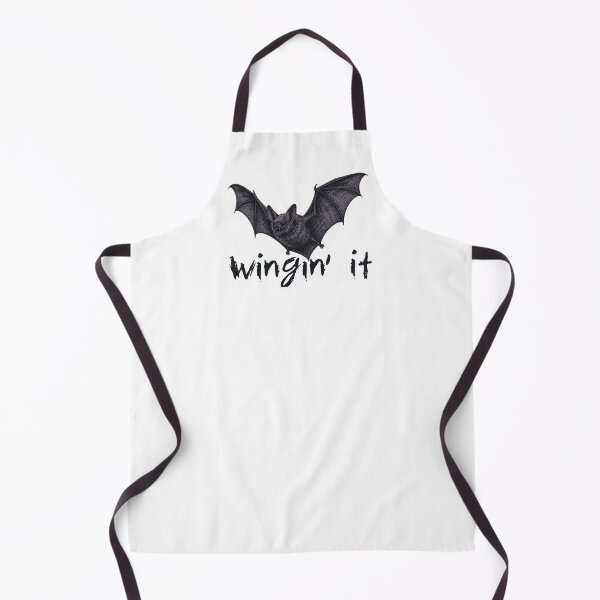 Item preview, Wingin' It – Funny Bat Design designed and sold by xndrlab.