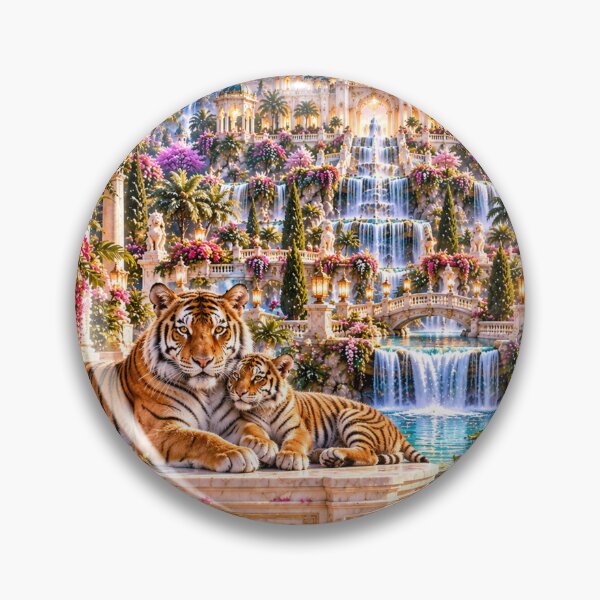 Item preview, Royal Bengal Tiger Garden designed and sold by AnjaSarahArt.