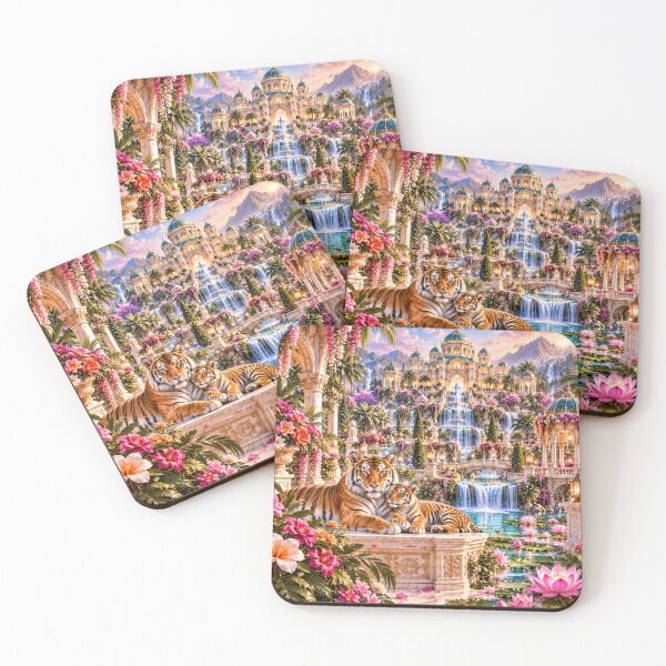 Item preview, Royal Bengal Tiger Garden designed and sold by AnjaSarahArt.