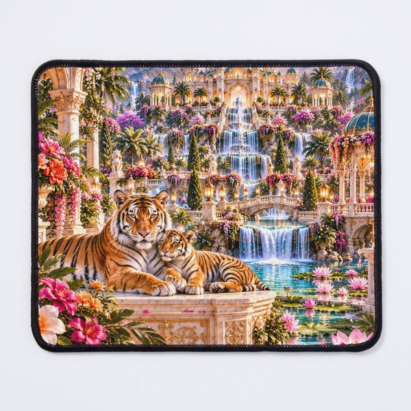 Item preview, Royal Bengal Tiger Garden designed and sold by AnjaSarahArt.