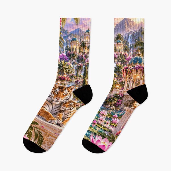 Item preview, Royal Bengal Tiger Garden designed and sold by AnjaSarahArt.