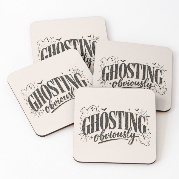 Item preview, Ghosting Obviously, Funny Halloween Quote, Spooky Season Humor, Retro Distressed Halloween Aesthetic, Sarcastic Ghosting Gift designed and sold by Cchotlan.