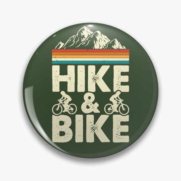 Item preview, Hike And Bike in Mountains, Gifts for Bike Lovers designed and sold by MalwasBasket.