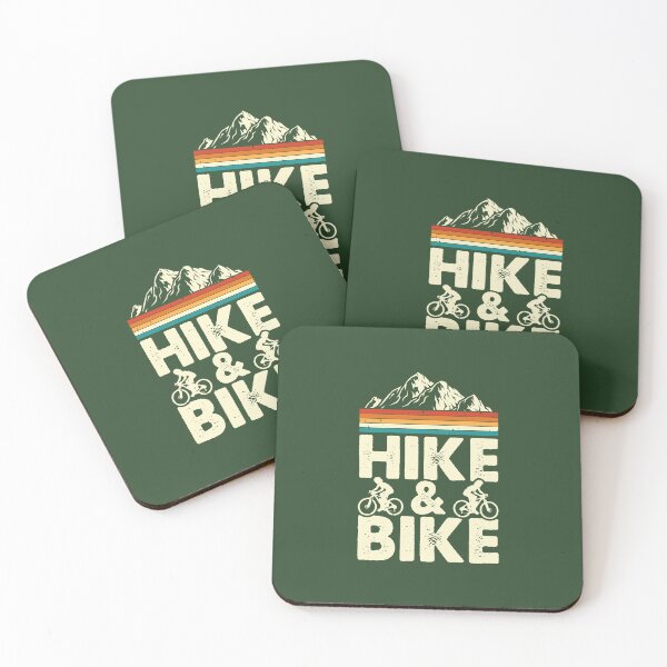 Item preview, Hike And Bike in Mountains, Gifts for Bike Lovers designed and sold by MalwasBasket.