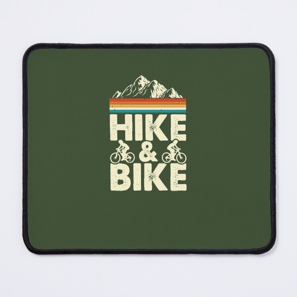 Item preview, Hike And Bike in Mountains, Gifts for Bike Lovers designed and sold by MalwasBasket.