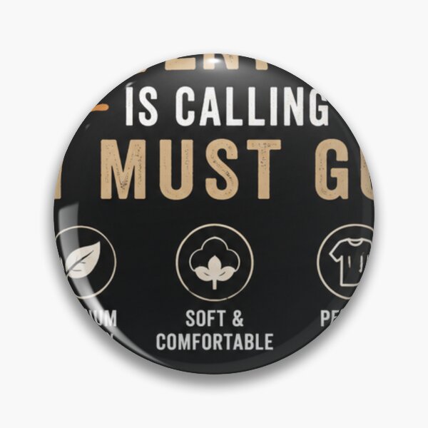 Item preview, Adventure Is Calling I Must Go - Explorer Quotes ll Adventure Is Calling T-Shirt & Sticker Design designed and sold by everyone cloth house.