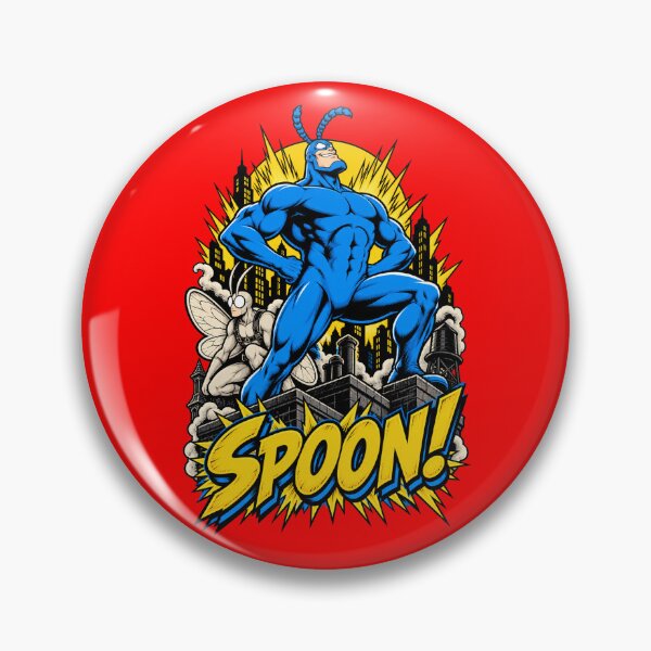 Item preview, The Tick – SPOON! Comic Hero designed and sold by Pandaburba.