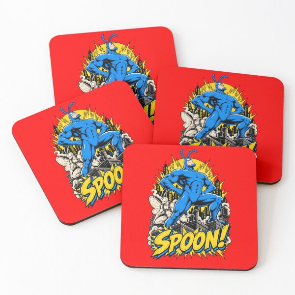 Item preview, The Tick – SPOON! Comic Hero designed and sold by Pandaburba.