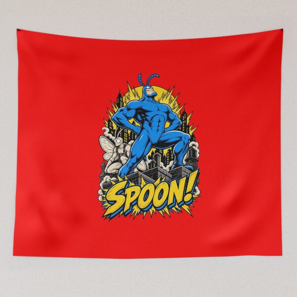 Item preview, The Tick – SPOON! Comic Hero designed and sold by Pandaburba.