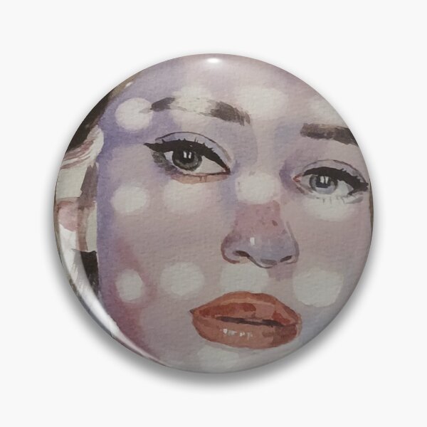 Item preview, Watercolor Portrait of Woman with Dappled Light designed and sold by SlavaArt.