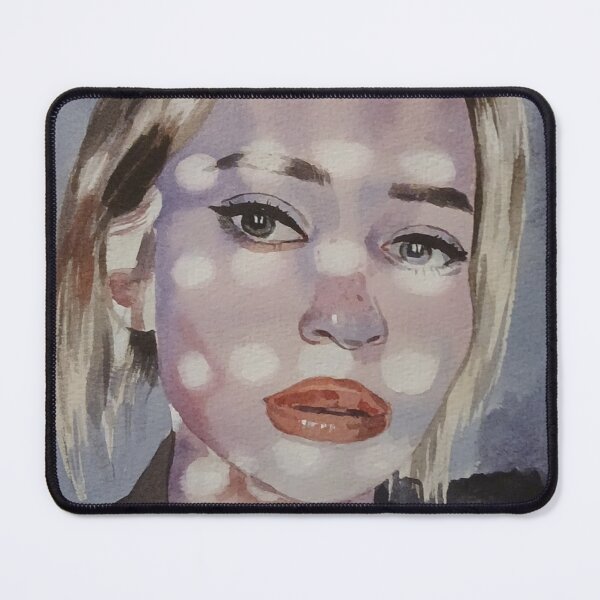 Item preview, Watercolor Portrait of Woman with Dappled Light designed and sold by SlavaArt.