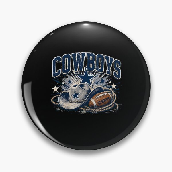 Artikelvorschau, Cowboys Football Lone Star Cowboyhut Lasso Splatter entworfen und verkauft von Dravienart.
