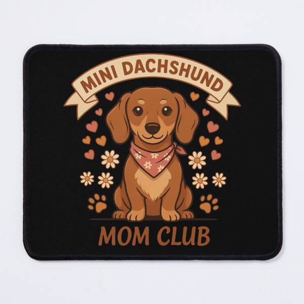 Item preview, Mini Dachshund Mom Club Cute Wiener Dog designed and sold by Nzgiftsandmore.