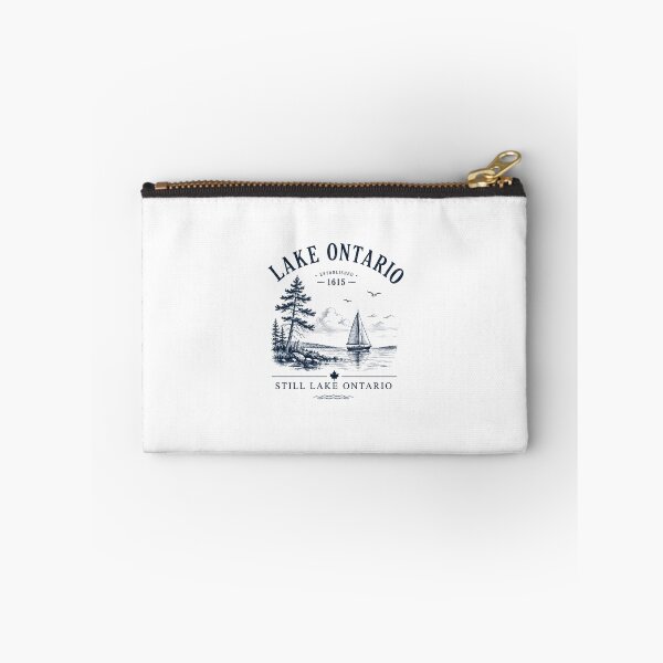 Item preview, Lake Ontario Est 1615, Still Lake Ontario Great Ontario, Canadian Lake Lover Gift, designed and sold by CatiaStudioArt.