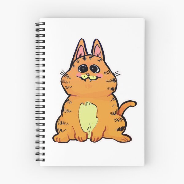 Item preview, cute fat garfield designed and sold by snowpi.