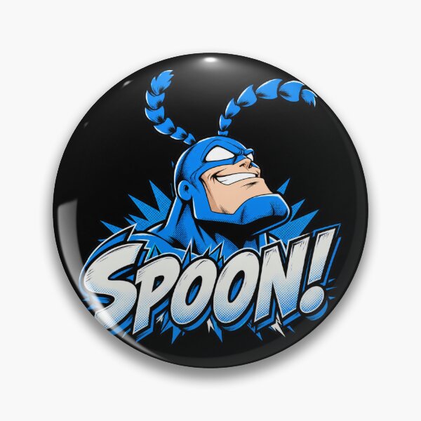 Item preview, SPOON! – The Tick Superhero designed and sold by Pandaburba.