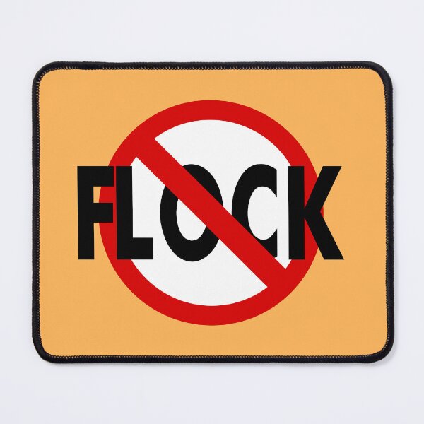 Item preview, No Flock (Word) designed and sold by Karate Octopus.