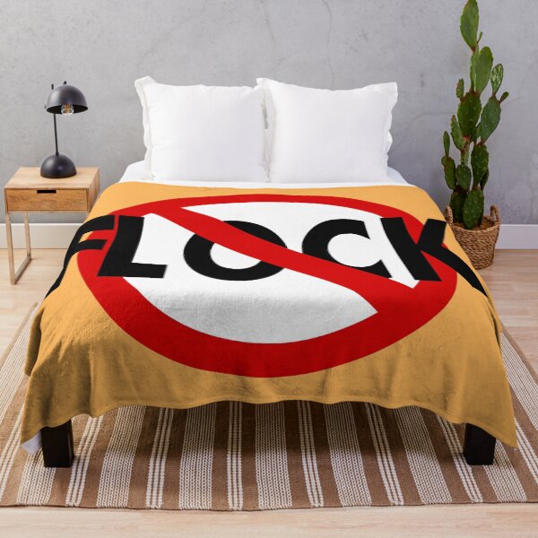 Item preview, No Flock (Word) designed and sold by Karate Octopus.