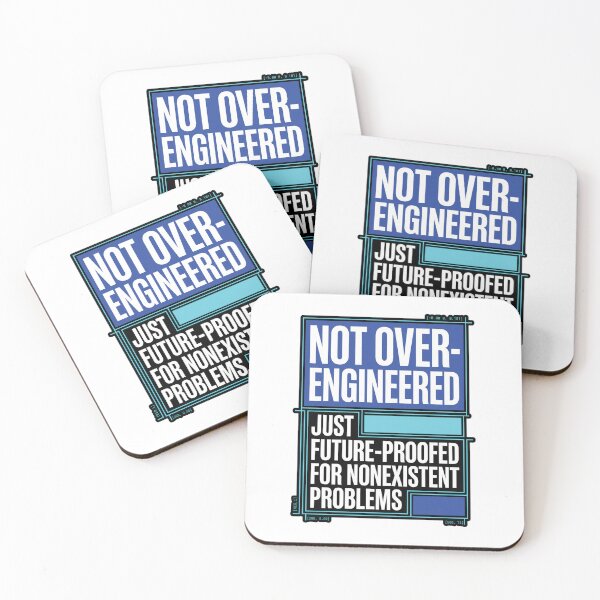 Item preview, Not Over Engineered Funny System Architect Gift designed and sold by Ixnor.