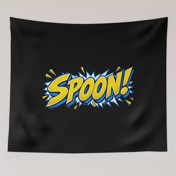 Item preview, SPOON! – The Tick Superhero designed and sold by Pandaburba.