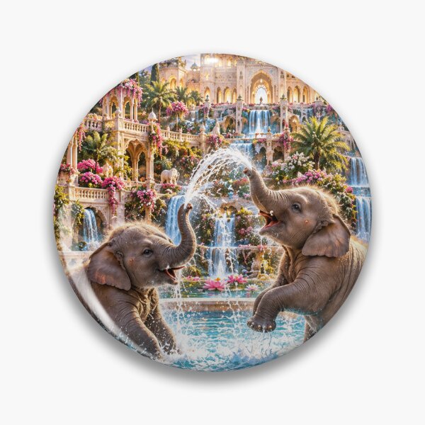 Item preview, Royal Elephant Garden designed and sold by AnjaSarahArt.