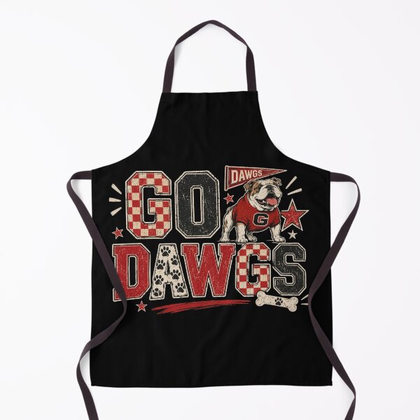 Item preview, Go Dawgs, Georgia Football , Vintage Bulldog Game Day, Red Black Checkered designed and sold by Cchotlan.