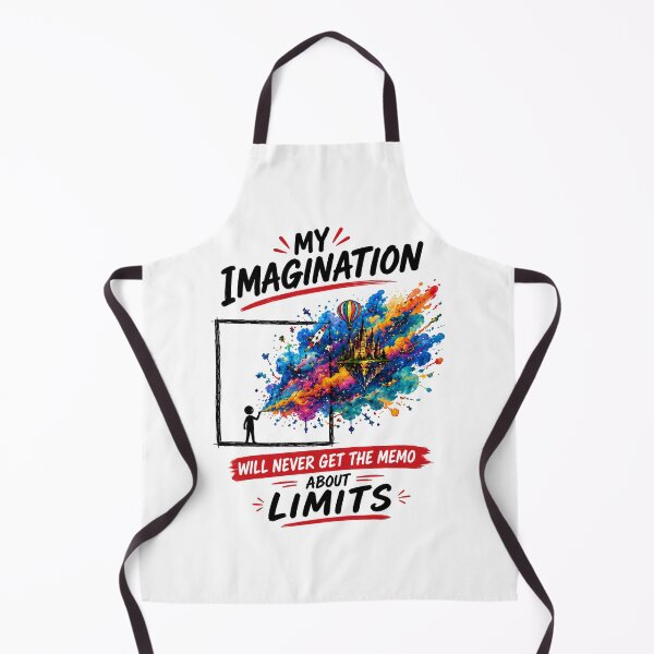Item preview, My Imagination Will Never Get the Memo About Limits | Color Burst | Still Becoming designed and sold by Dr.Carrie'sStore.