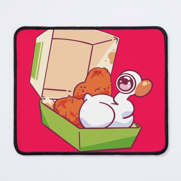 Item preview, Cute Goose in Fried Chicken Box Fast Food Art designed and sold by LukasDrawLabel.