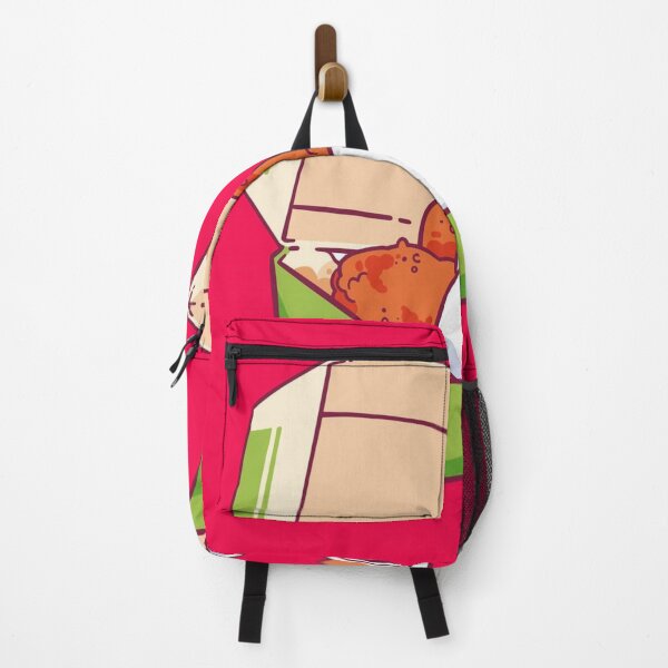 Item preview, Cute Goose in Fried Chicken Box Fast Food Art designed and sold by LukasDrawLabel.