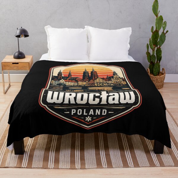 Item preview, Wroclaw City Poland Retro Vintage Travel designed and sold by TomFrontierArt.