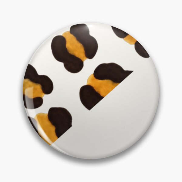 Item preview, Leopard Print Textile – Hand Painted Organic Rosettes designed and sold by annenambiro.