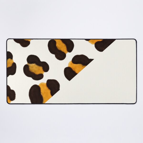 Item preview, Leopard Print Textile – Hand Painted Organic Rosettes designed and sold by annenambiro.
