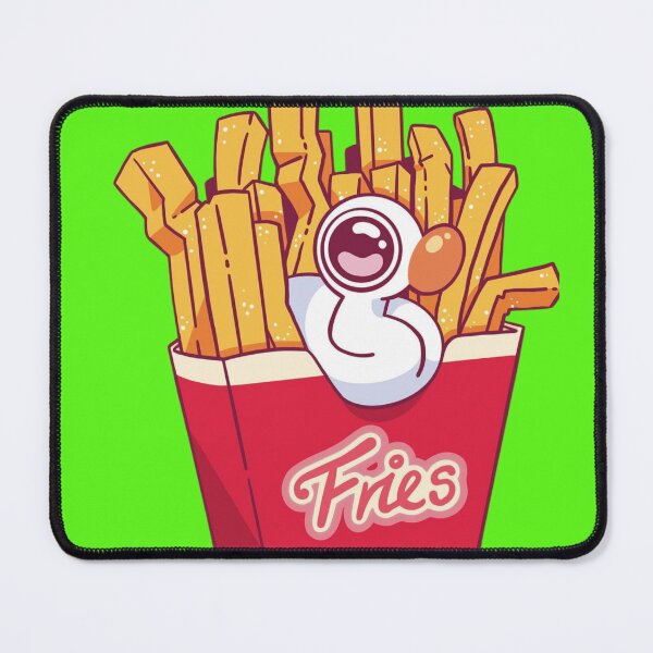 Item preview, Cute Goose French Fries Fast Food Illustration designed and sold by LukasDrawLabel.