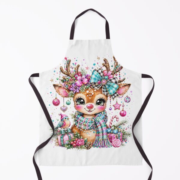 Item preview, Cute Magical Colorful Christmas Reindeer designed and sold by DYAFLK.