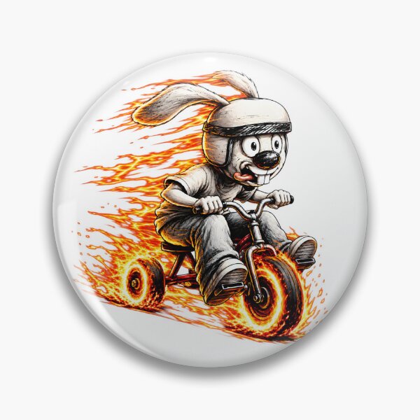 Item preview, Blazing Bunny Ride designed and sold by TheCharacterDepartment.