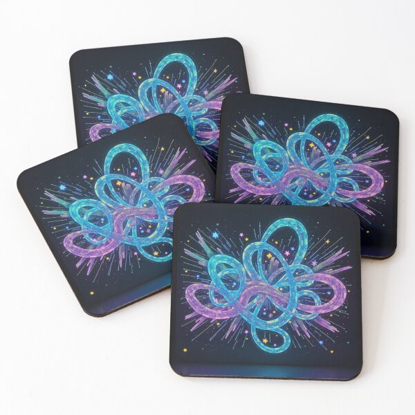Item preview, Cosmic Knot Galaxy Star Burst designed and sold by Lespribos .
