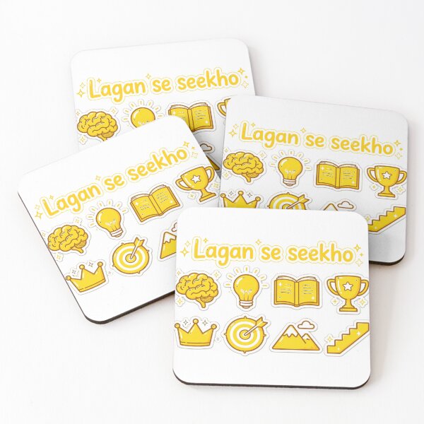 Item preview, Lagan Se Seekho Hindi Motivational Quote Design designed and sold by prithvi chand.