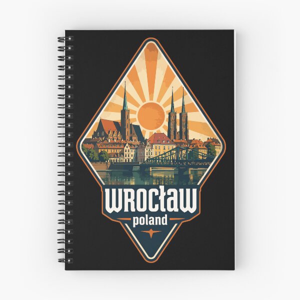 Item preview, Wroclaw Poland Retro Vintage Travel designed and sold by TomFrontierArt.