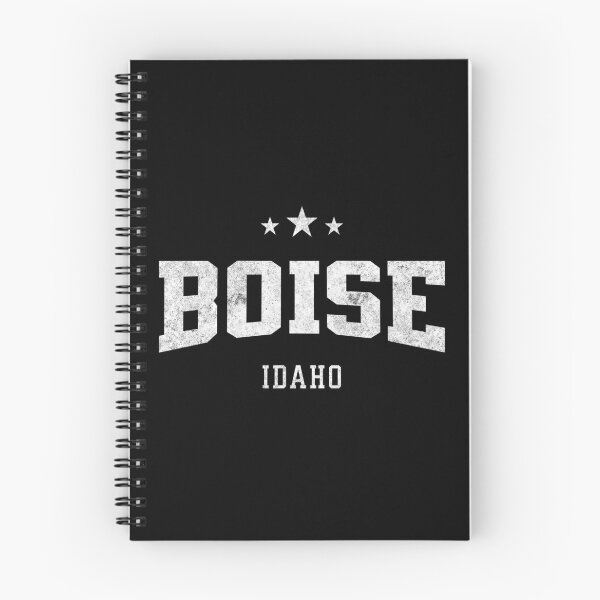 Item preview, Boise Idaho USA Vintage Varsity Distressed Retro College Travel Design designed and sold by NiceTeeClub.