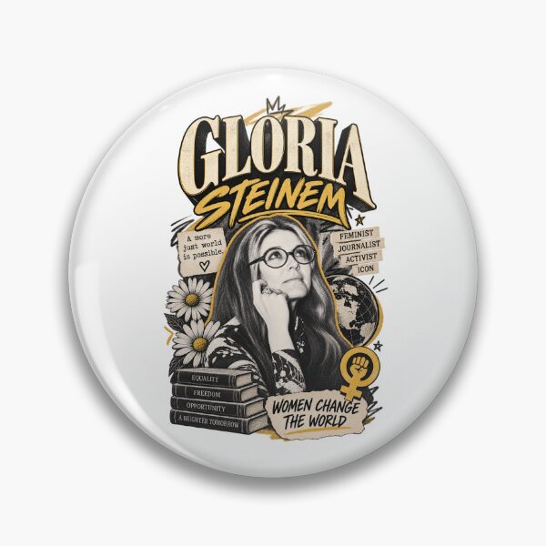 Item preview, Gloria Steinem designed and sold by CirceRavens.