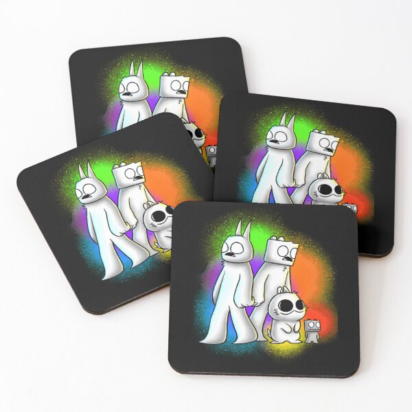 Item preview, GibThom, Jack, Bip and Little guy Over colors designed and sold by milesmorarst.